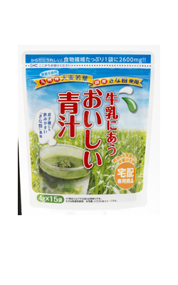 牛乳にあう おいしい青汁